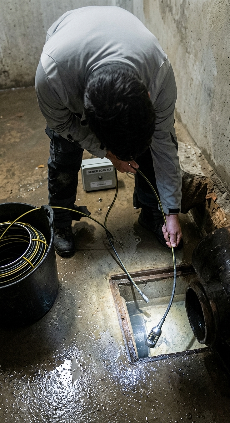 inspeccion de alcantarillado en sevilla